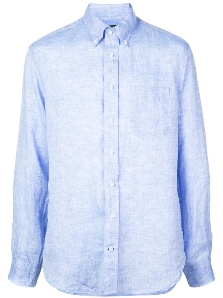 Gitman Pre-owned Button Down Shirt - Blue