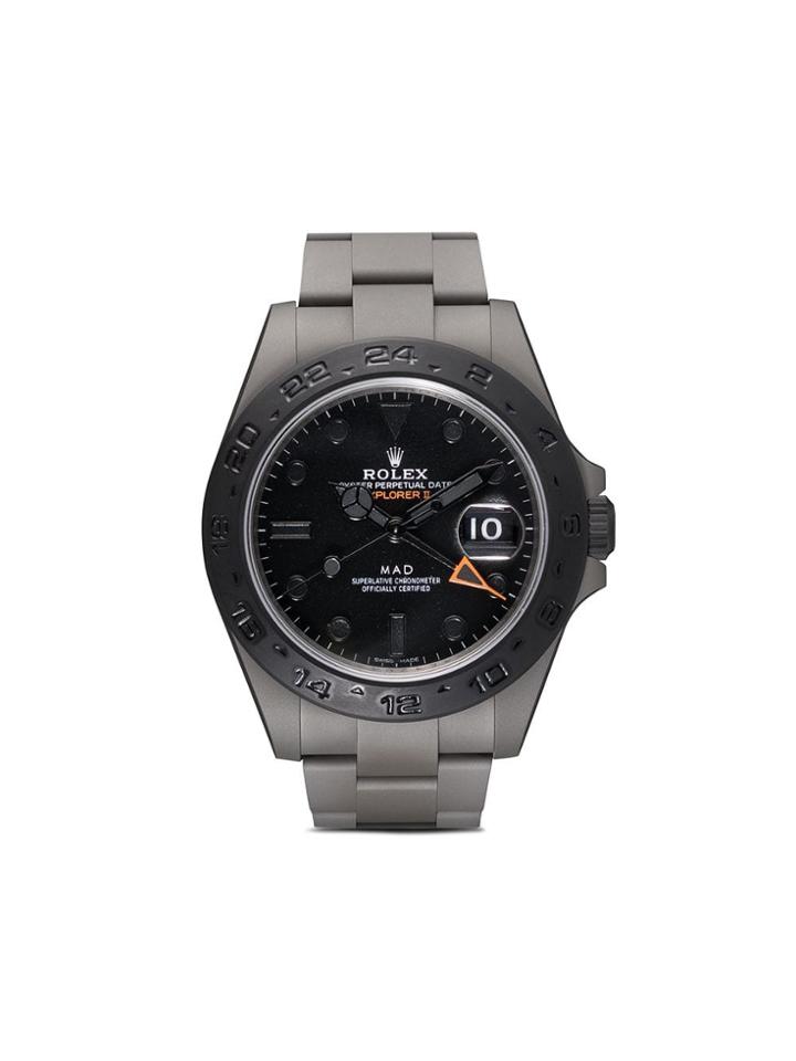 Mad Paris Black Mad Rolex Explorer Ii Watch