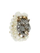 Gucci Feline Head Bracelet - Metallic
