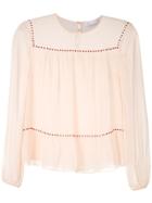 Nk Lumen Gabi Silk Blouse - Pink