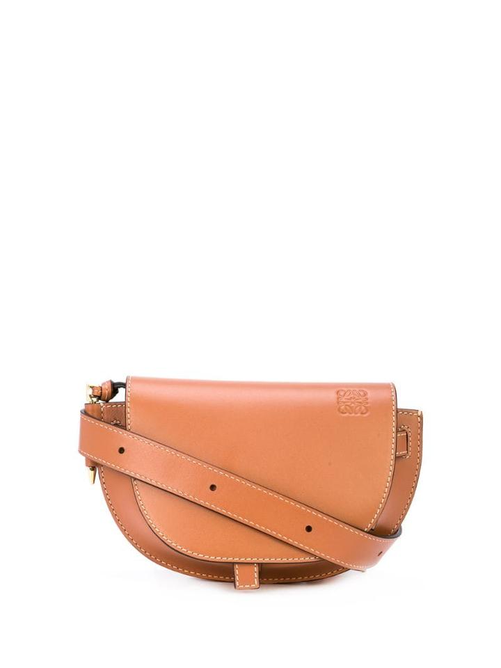 Loewe Saddle Satchel Belt Bag - Brown
