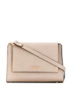 Liu Jo Foldover Crossbody Bag - Gold