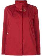 Fay Hook Detail Jacket - Red