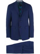 Etro - Dinner Suit - Men - Silk/wool - 48, Blue, Silk/wool