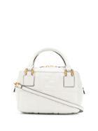 Fendi Small Boston Mini Bag - White