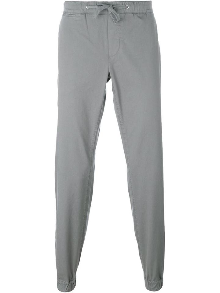 Eleventy Drawstring Pants, Men's, Size: 31, Grey, Cotton/spandex/elastane