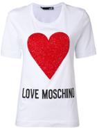 Love Moschino Heart T-shirt - White