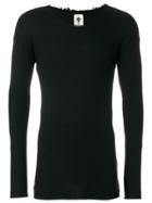 Ps By Paul Smith Striped Zipped Sweater - Black