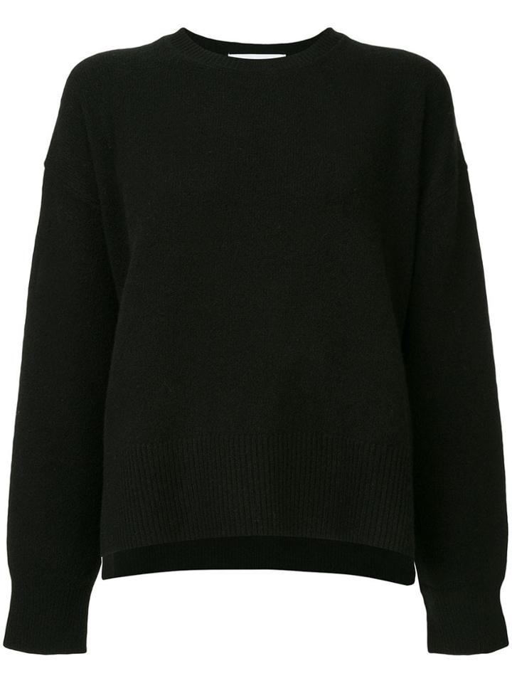 Le Ciel Bleu Round Neck Jumper - Black