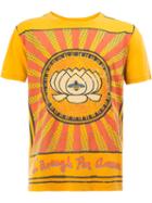Gucci Graphic Print T-shirt, Men's, Size: Xl, Yellow/orange, Cotton