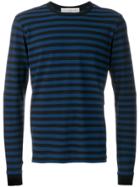 Golden Goose Striped Jumper - Blue
