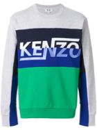 Kenzo Retro Logo Sweatshirt - Grey