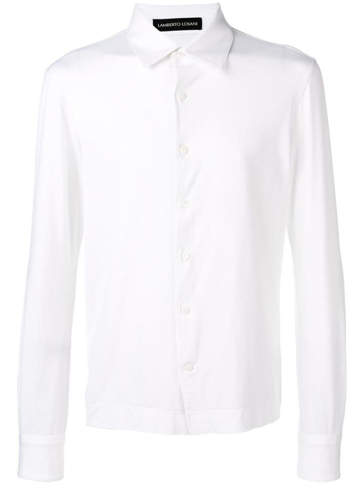 Lamberto Losani Jersey Shirt - White