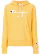 Champion Reverse Weave Hoodie - Yellow & Orange