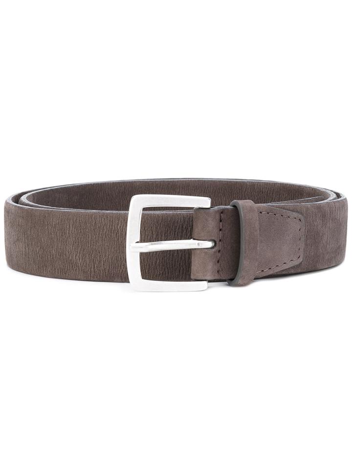 Orciani - Long Beach Belt - Men - Leather - 95, Grey, Leather