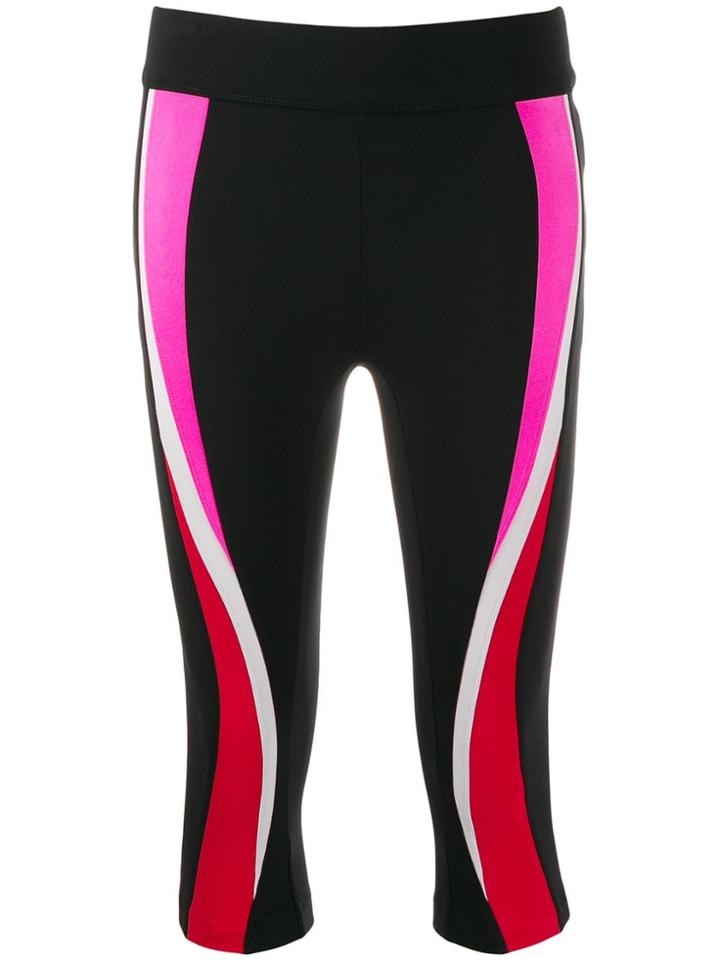 No Ka' Oi Game Capris Cropped Leggings - Black