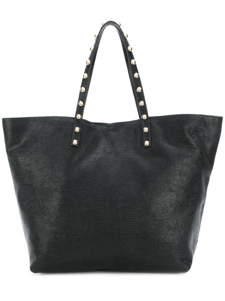 Red Valentino Studded Tote - Black