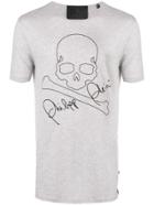 Philipp Plein Logo Patch T-shirt - Grey