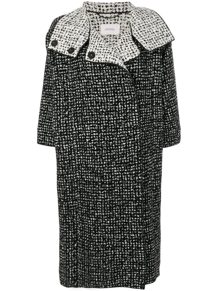 Dorothee Schumacher Three-quarters Sleeves Mid Coat - Black