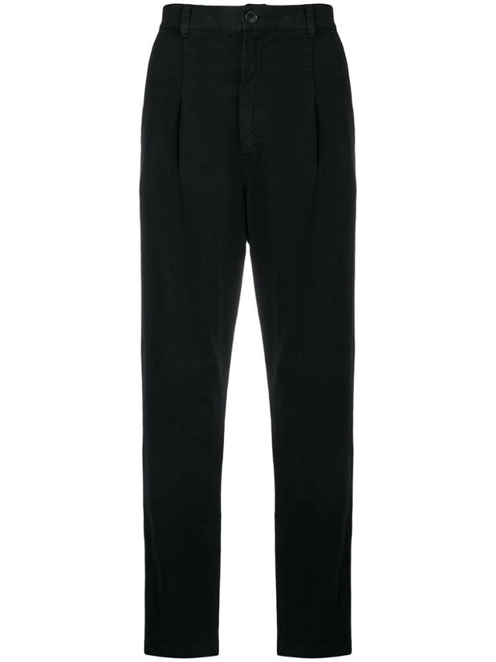 Henrik Vibskov Mid-rise Straight Trousers - Black