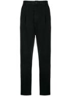 Henrik Vibskov Mid-rise Straight Trousers - Black