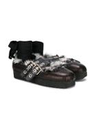 Douuod Kids Bal Ballerina Shoes - Black
