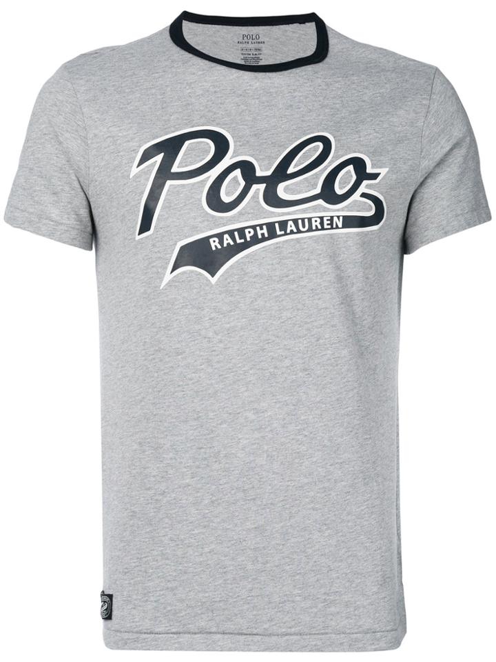 Polo Ralph Lauren Logo Print T-shirt - Grey
