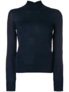 Jacquemus Roll Neck Sweatshirt - Blue