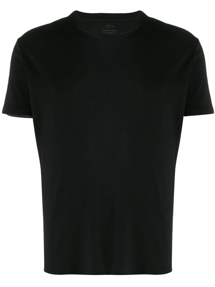 Altea Plain Short-sleeve T-shirt - Black