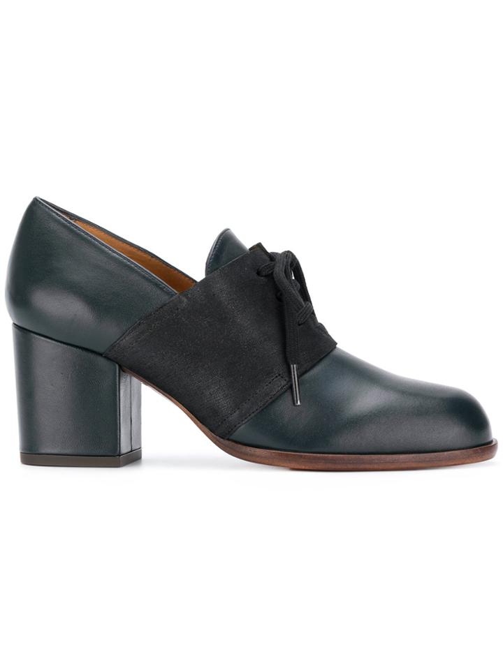Chie Mihara Heeled Lace-up Shoes - Blue