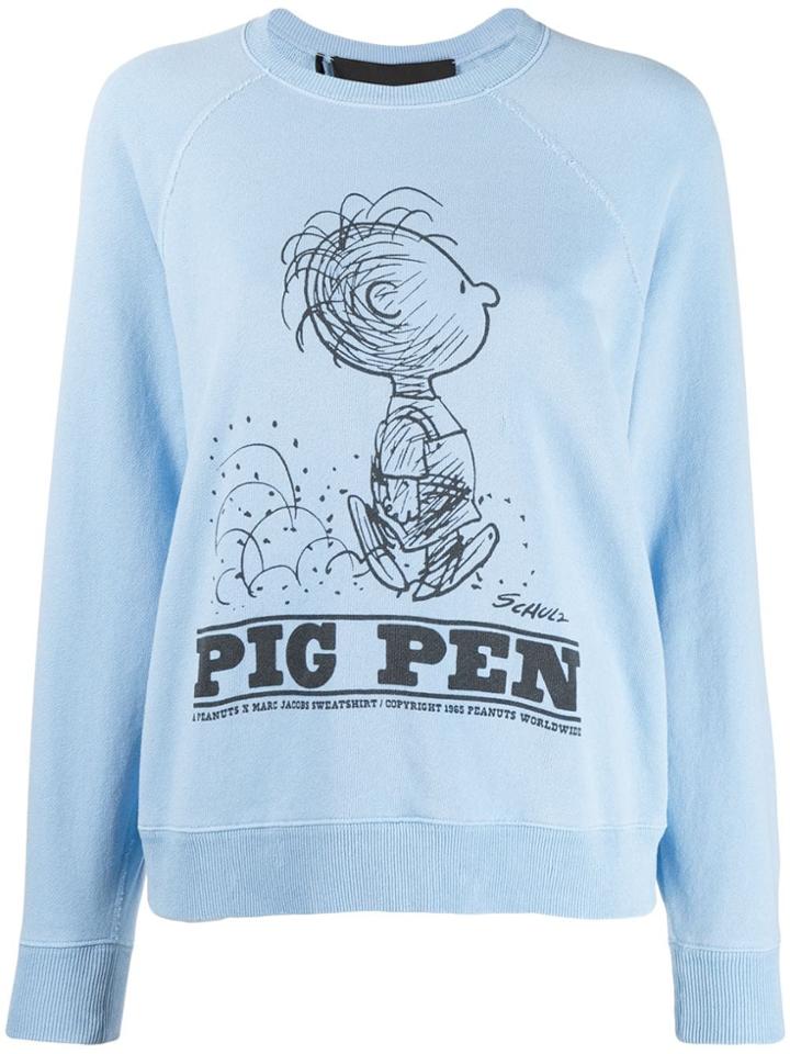 Marc Jacobs Peanuts X Marc Jacobs Linus Sweatshirt - Blue