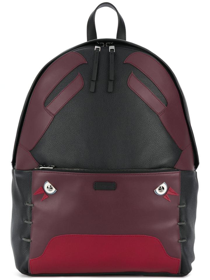 Furla Ulisse L Crab Backpack - Black