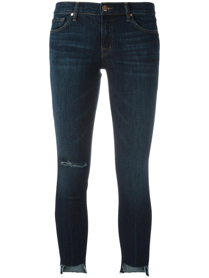 J Brand Cropped Jeans, Women's, Size: 30, Blue, Cotton/polyester/polyurethane