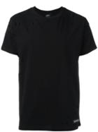 Les (art)ists Distressed T-shirt, Men's, Size: Xl, Black, Cotton