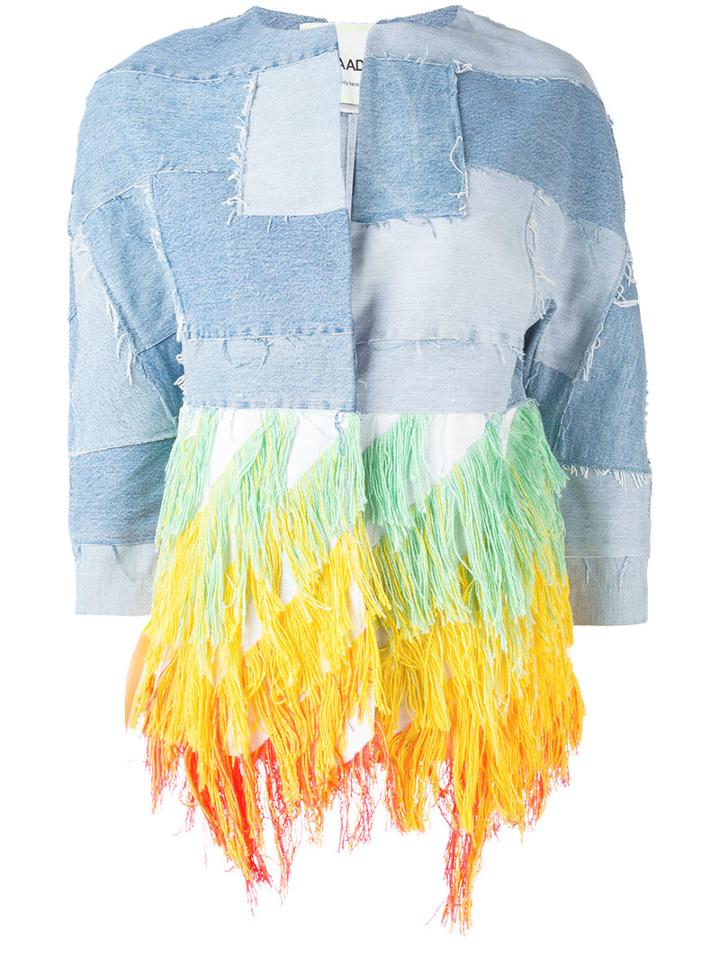 Ava Adore - Sangria Jacket - Women - Cotton - 42, Blue, Cotton
