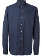 Mp Massimo Piombo Piombo Shirt, Men's, Size: 40, Blue, Cotton