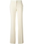Tom Ford Tailored Straight Trousers, Women's, Size: 40, Nude/neutrals, Silk