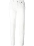 Loro Piana Mathias Trousers, Women's, Size: 42, White, Cotton/polyurethane