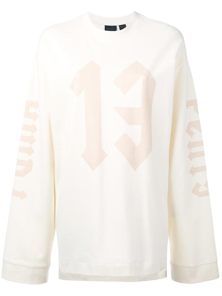 Fenty X Puma - Long Sleeve Sweatshirt - Women - Cotton - S, Nude/neutrals, Cotton