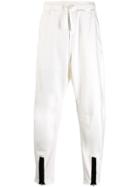 Stone Island Shadow Project Contrast Zip Track Pants - White