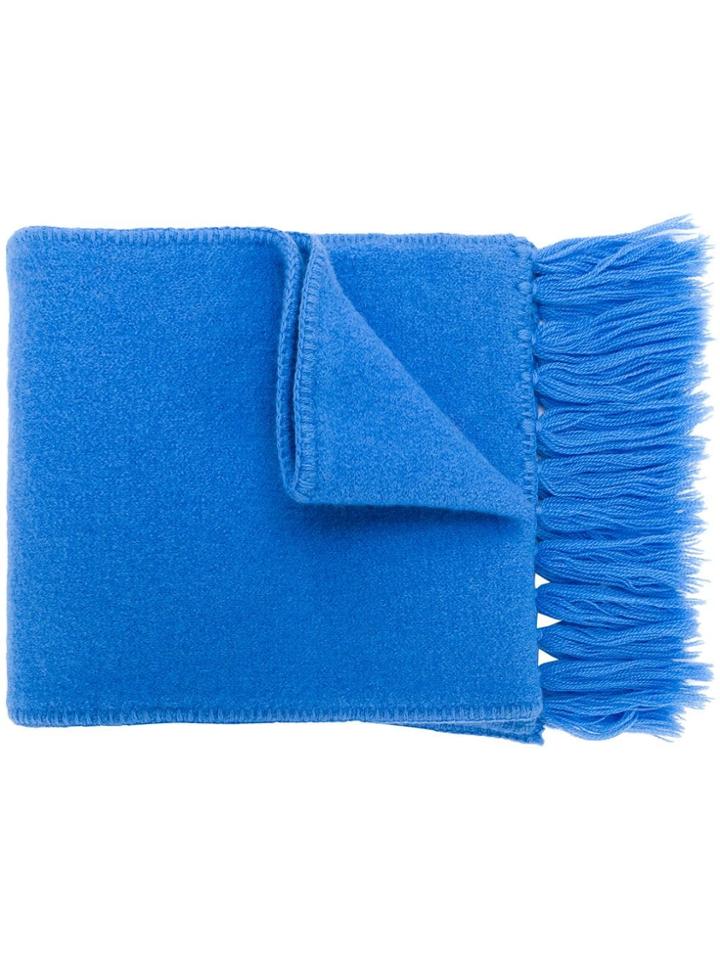 Ami Alexandre Mattiussi Ami De Coeur Scarf - Blue