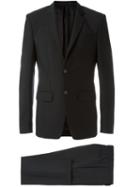 Givenchy Two Piece Suit, Men's, Size: 48, Black, Cotton/acetate/cupro/wool