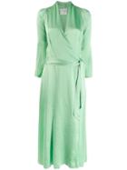 Forte Forte Wrap Dress - Green