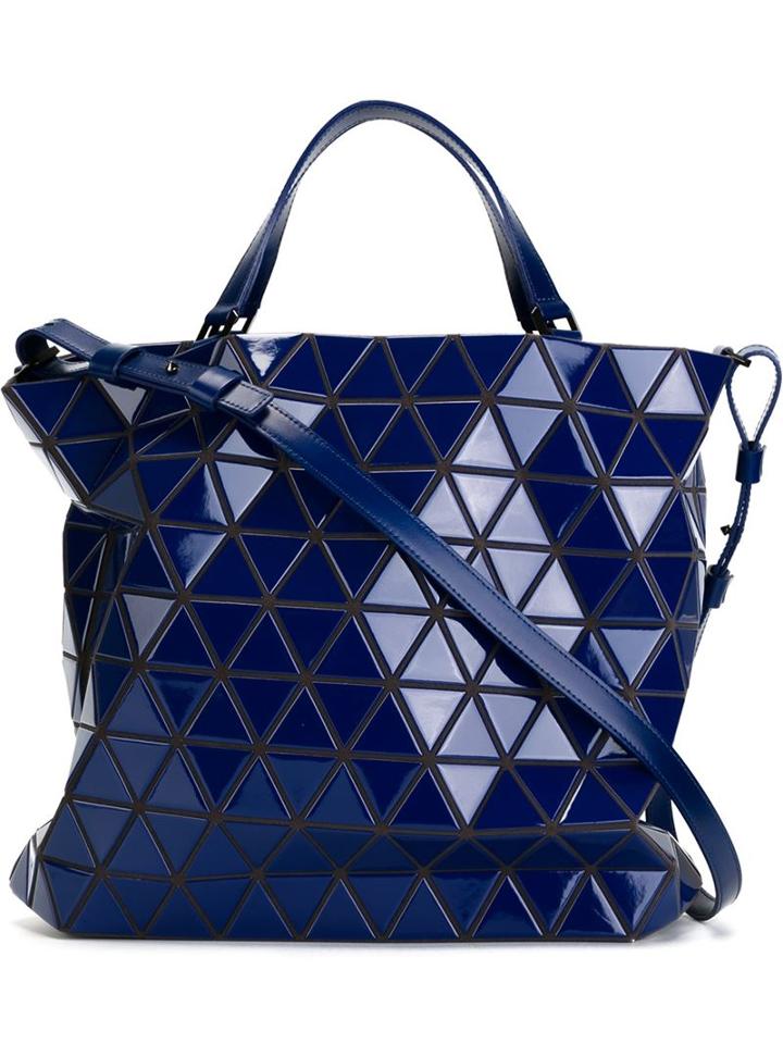 Bao Bao Issey Miyake Crystal Tote, Women's, Blue, Polyester