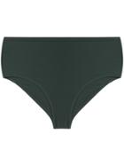 Asceno High Waisted Bikini Bottoms - Green