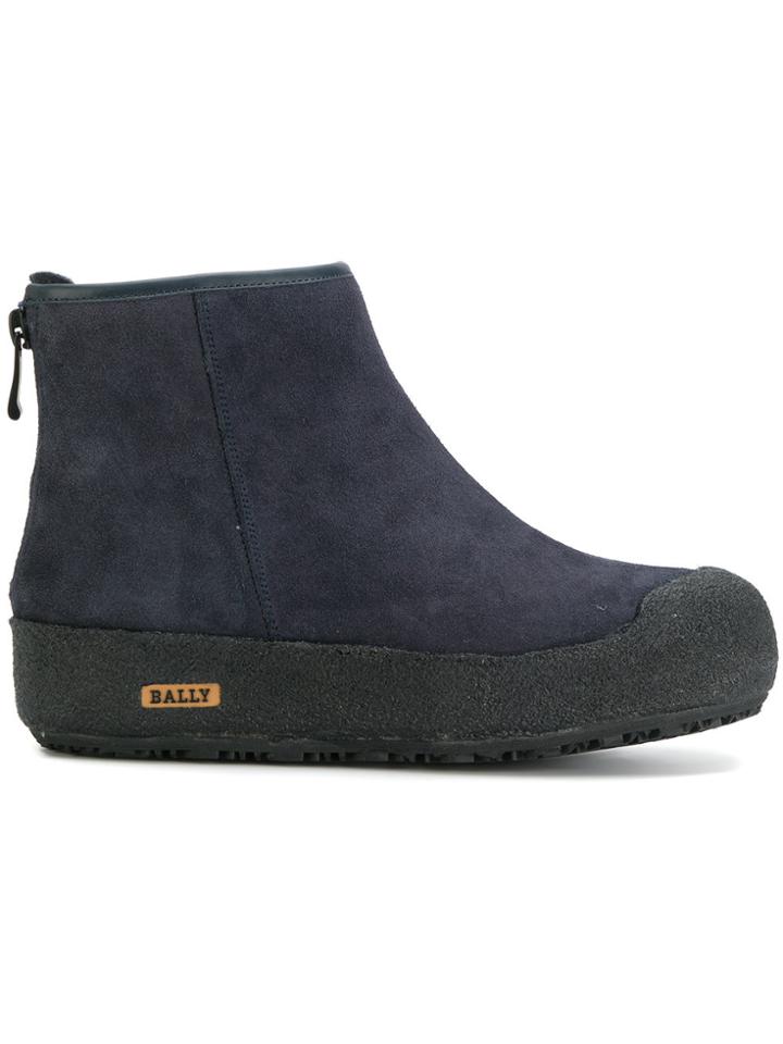 Bally Zipped Boots - Blue