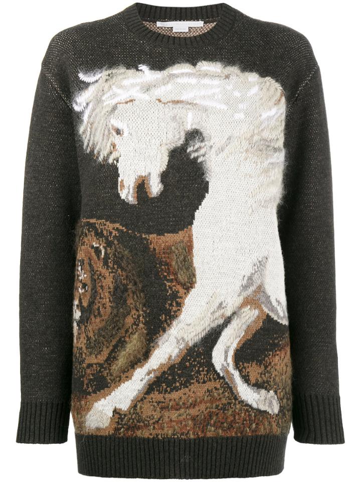 Stella Mccartney Stubbs Knitted Jumper - Brown