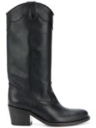 Via Roma 15 Mid-calf Length Boots - Black