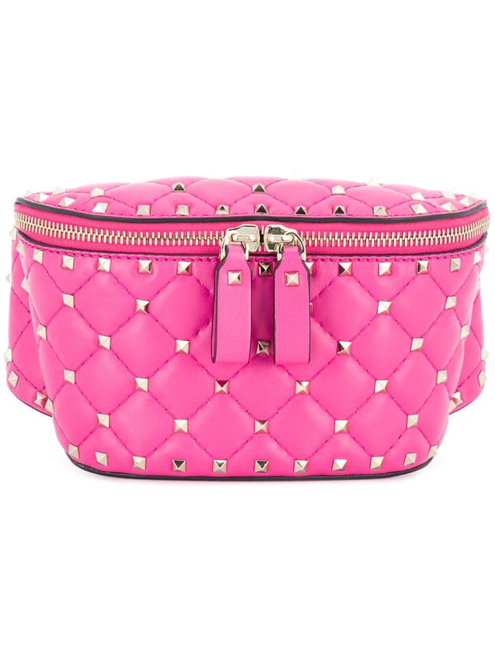 Valentino Valentino Garavani Rockstud Spike Belt Bag - Pink & Purple