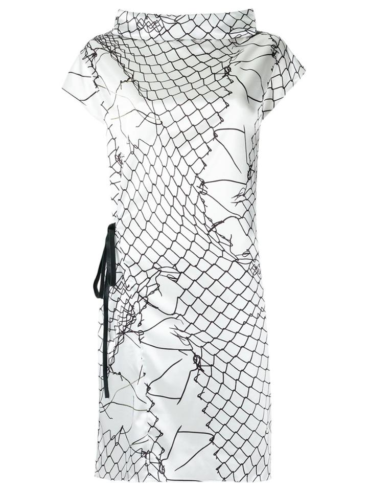 Uma Raquel Davidowicz Printed Dress - White